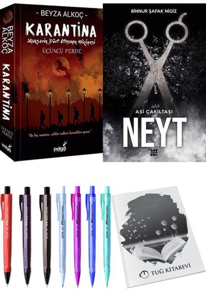 Asi Çakıltaşı 3 Neyt Binnur Şafak Nigiz ve Karantina 3 Beyza Alkoç 2li Set