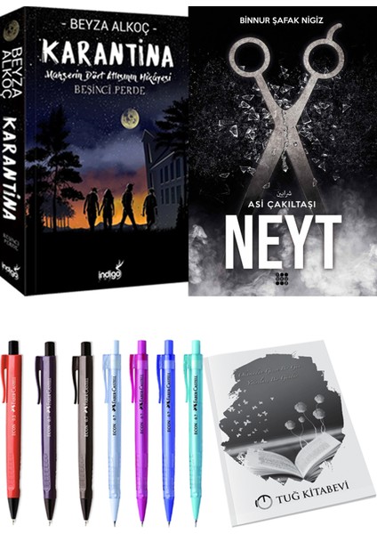 Asi Çakıltaşı 3 Neyt Binnur Şafak Nigiz ve Karantina 5 Beyza Alkoç 2li Set