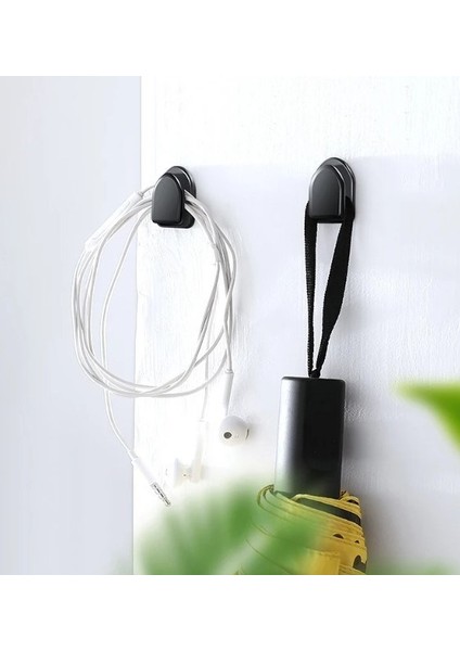 10 Adet Koblo Tutucu Siyah Çok Amaçlı Kanca Kablo Toparlayıcı Yapışkanlı Askı Araç İçi Askı Aparatı fiyatları