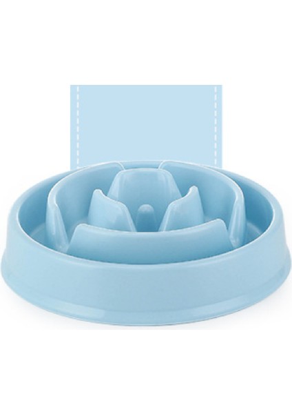 No.10 Tarzı Resim Gösterdiği Gibi Köpek ve Kedi Yavaş Yeme Kabı Sert Plastik Hayvan Yavaş Yeme Kabı Kaymaz Anti Hızlı Yeme Kabı (Yurt Dışından)