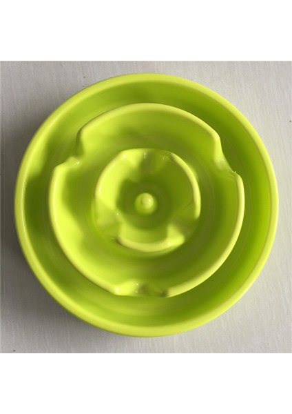 No.6 Tarzı Tek Boyut Yavaş Yeme Köpek Kasesi - Kedi ve Diğer Evcil Hayvanlar Için Yavaş Yeme Kabı (Yurt Dışından)