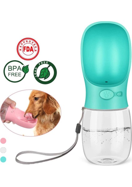 Beyaz Stil 350 ml Evcil Köpek Su Şişesi Taşınabilir Içme Kabı Kediler Köpekler Için Dış Mekan Seyahat Su Istasyonu Evcil Hayvan Malzemeleri (Yurt Dışından) indirimleri