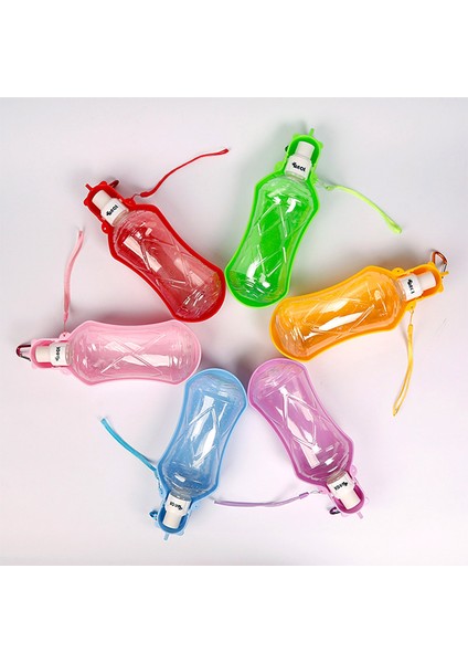 518 ml Mavi Stil Katlanabilir Plastik Evcil Hayvan Köpek Su Şişesi Kediler Seyahat Yavru Içme Kase Kupası Açık Evcil Hayvanlar Su Dağıtıcısı (Yurt Dışından) modelleri