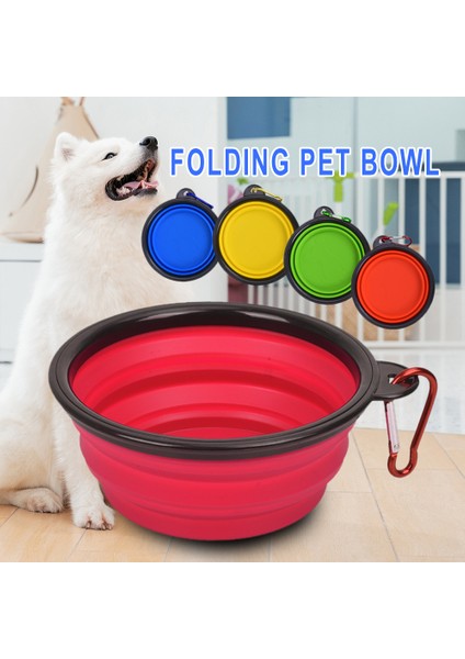 Turuncu Tarzı 1000ML 350ML Küçük Büyük Silikon Katlanır Kase Açık Taşınabilir Su Kase Köpekler Yavru Gıda Katlanabilir Evcil Hayvan Deri Kase Kabı (Yurt Dışından) fırsatları