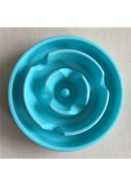 No.5 Tarzı Tek Boyut Yavaş Yeme Köpek Kasesi - Kedi ve Diğer Evcil Hayvanlar Için Yavaş Yeme Kabı (Yurt Dışından)