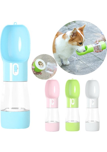 Katı Yeşil Stil Köpek Suyu Şişesi Taşınabilir Evcil Hayvanlar Için Mama ve Su Kabı Su Doldurma Kabı Küçük Köpek Kedi Aksesuarları Için (Yurt Dışından) fiyatları