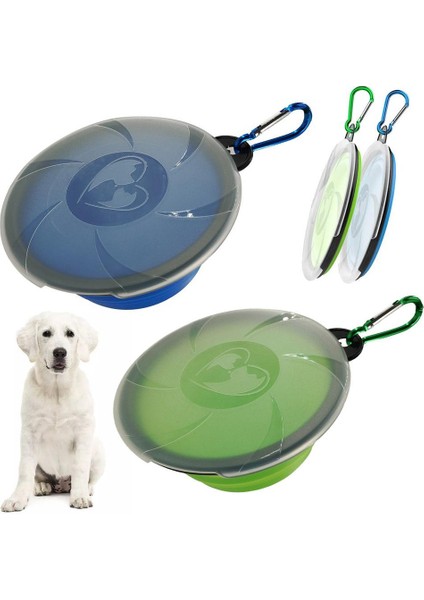 Gri Stil Köpek Kasesi Katlanabilir Çevre Dostu Silikon Evcil Hayvan Kedi Köpek Mama Su Seyahat Taşınabilir Yem Kapları Yavru Köpek Maması Konteyneri (Yurt Dışından) modelleri