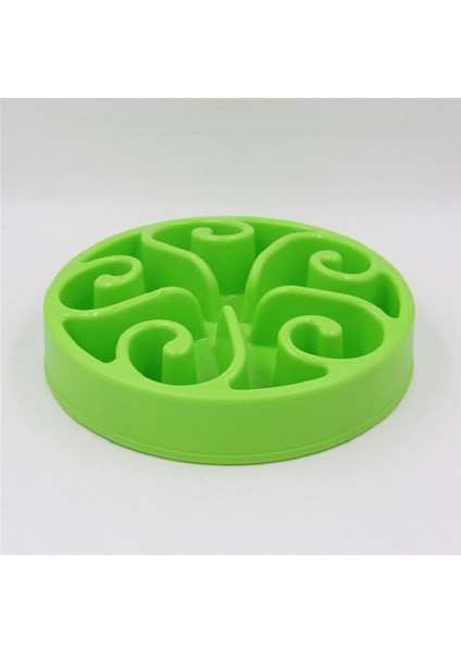 Yeşil Stil Yavaş Yemek Kase Köpek Besleme Kabı (Yurt Dışından)