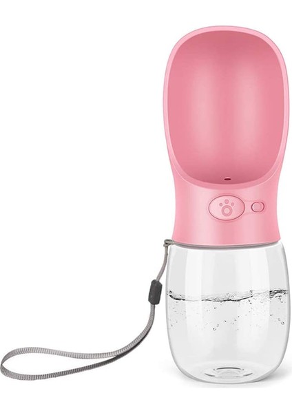 Pembe Stil 550ML Köpek Su Şişesi Sızdırmaz Taşınabilir Su Dağıtıcısı Açık Seyahat Için Yavru Kedi Içme Kasesi Evcil Hayvan Ürünü Evcil Hayvan Çevresel (Yurt Dışından)