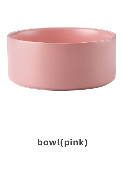 Pembe Tarzı 400ML Küçük Kedi Seramik Köpek Mama Kabı Evcil Hayvan Malzemeleri Kedi Yavru Yiyecek Su Kapları Depolama Su Kabı Aksesuarlar Hayvan Malzemeleri #P003 (Yurt Dışından)