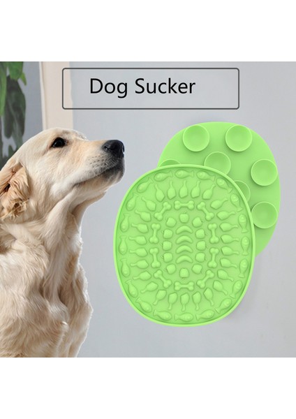 Beyaz Stil Köpekler Için Silikon Köpek Yalama Matı Yavaş Yem Tabak Köpek Banyo Oyalama Silikon Köpek Emici Yiyecek Eğitim Pet Der Malzemeleri (Yurt Dışından) modelleri