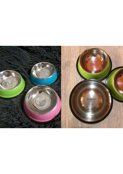 Gümüş Tarzı M Beden Bıbss Köpek Kasesi Seyahat Evcil Kuru Mama Kapları Kediler Köpekler Pembe Köpek Kasesi Açık Hava Içme Çeşmesi Evcil Köpek Tabak. (Yurt Dışından) indirimleri