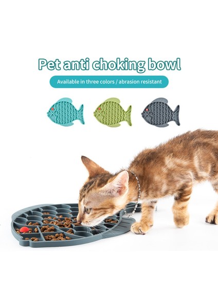 Gümüş Tarzı Ev Evcil Hayvan Köpek Yavaş Yem Kabı Pençe Şeklinde Besleme Matı ve Tabak Silikon Köpek Yalama Pedleri Güvenli Toksik Olmayan Eğitim Tablası (Yurt Dışından) modelleri