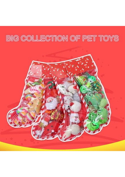 R Stili Kedi Oyuncağı Noel Seti Büyük Koleksiyon Pe Çorap Ambalajlı Evcil Hayvanlar Için En Iyi Hediye (Yurt Dışından) fiyatları