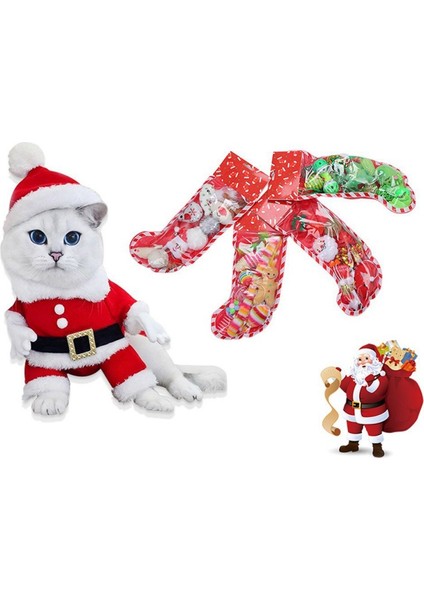 R Stili Kedi Oyuncağı Noel Seti Büyük Koleksiyon Pe Çorap Ambalajlı Evcil Hayvanlar Için En Iyi Hediye (Yurt Dışından) modelleri