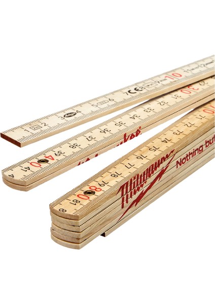 Katlanır Metre İnce Ahşap 2 mt / 16 x 2,70 mm T4932459303 fırsatları