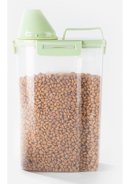 Pembe Tarzı 16.5CMX15.5CMX11CM Köpek Kasesi Kedi Kasesi Kova Pet Daha Büyük Kapasiteli Kutular Konteynerler Gıda Saklama Varil Ölçü Kupası Kutu Kutusu Kutuları (Yurt Dışından) indirimleri