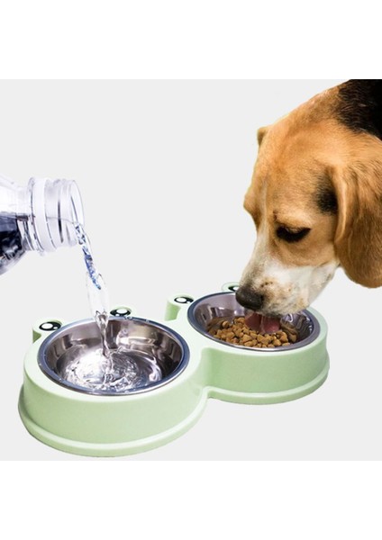 Mavi Stil Evcil Hayvanlar Kase Köpek Kedi Mama Su Paslanmaz Çelik Evcil Hayvan Içme Kabı Kedi Yavru Mama Malzemeleri Küçük Köpek Aksesuarları (Yurt Dışından) fırsatları