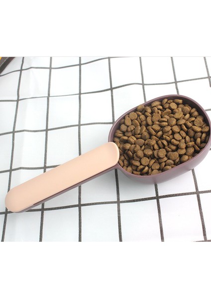 Beyaz ve Mavi Tarzı Ev Hayvanı Kedi Köpek Yem Kürek Çok Fonksiyonlu Ding Kürek Kaşık Mühürleme Torba Klipsli Yaratıcı Ölçü Kupası Pet Malzemeleri (Yurt Dışından) indirimleri