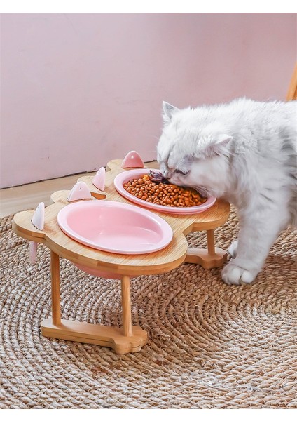 Yeşil Balık Tarzı Seramik Kedi Kasesi Köpek Kasesi Tek ve Çiftli Hayvan Kasesi Kedi Köpek Su Kasesi Standlı Yiyecek Kabı Evcil Hayvan Malzemeleri (Yurt Dışından) indirimleri