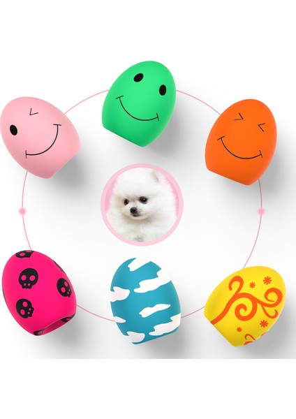 1pc -Yeşil Stil Küçük ve Büyük Köpekler Için Etkileşimli Kauçuk Yavru Oyuncakları Sesli Squeak Sesli Pc'ler Köpek Topu Pet Malzemeleri Evcil Hayvan Yavru Oyuncakları Aksesuarları (Yurt Dışından) modelleri