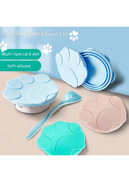 Bl Tarzı 3'ü 1 Arada Yeniden Kullanılabilir Evcil Hayvan Yem Kapağı Silikon Köpekler Kediler Saklama Kutusu Kapak Mühür Kapak Evcil Hayvan Malzemeleri 8.9cm.3cm.5cm Için Uygun (Yurt Dışından) indirimleri