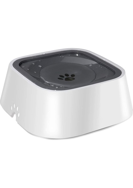 Gri Tarzı 1.5l Köpek Su Kabı Makinesi Taşınabilir Yüzen Kase Kedi Su Kabı Yavaş Su Dağıtıcı Taşma Karşıtı Evcil Hayvan Içme Aparatı 24 Saatte (Yurt Dışından)