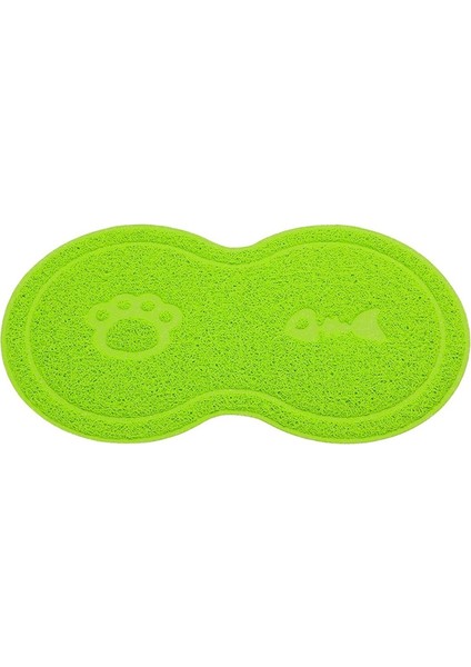 Yeşil Stil Evcil Köpek Yavrusu Kedi Yavrusu Bulut Şekilli Silikon Mama ve Su Kabı Altlığı Sevimli Yastık Ürünleri (Yurt Dışından)