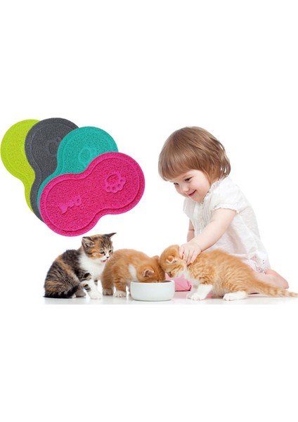 Yeşil Stil Evcil Köpek Yavrusu Kedi Yavrusu Bulut Şekilli Silikon Mama ve Su Kabı Altlığı Sevimli Yastık Ürünleri (Yurt Dışından) modelleri