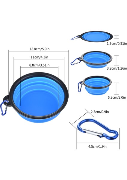 Açık Gri Tarzı 350ML Katlanabilir Silikon Köpek Kasesi Büyük Evcil Hayvan Katlanabilir Yiyecek Kabı Açık Hava Seyahat Evcil Hayvan Yiyecek Kabı Taşınabilir Kaplar (Yurt Dışından) indirimleri