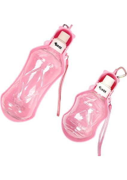 518 ml Yeşil Stil Katlanabilir Plastik Evcil Hayvan Köpek Su Şişesi Kediler Seyahat Yavru Içme Kase Kupası Açık Evcil Hayvanlar Su Dağıtıcısı (Yurt Dışından) fiyatları