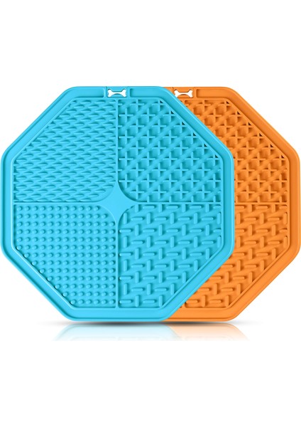 Mavi Stil Köpekler ve Kediler Için Silikon Yalama Matı Lekeli Yalama Padı (Yurt Dışından) fiyatları