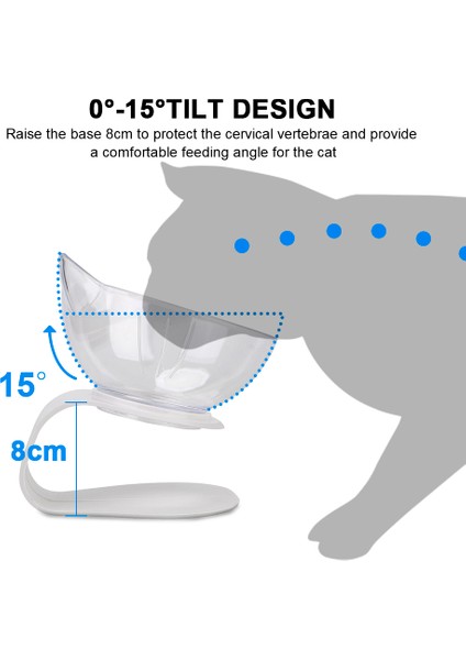 Beyaz Stil Kaymayan Kedi ve Köpek Mama Kabı Çiftli Mama Kabı Yükseltilmiş Stand ile Su Kabı Kediler ve Köpekler Için Mama ve Su Kabı Pet Ürünleri Kedi Mama Kabı (Yurt Dışından) fiyatları