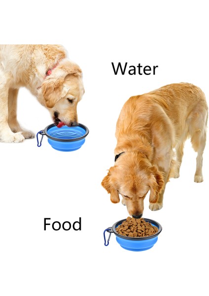 Sarı Stil 350ML (13X9X5.5CM) Katlanabilir Silikon Seyahat Köpek Kasesi Yürüyüş Taşınabilir Su Kasesi Küçük Orta Köpek Kedisi Kase Pet Yemek Kabı (Yurt Dışından) modelleri