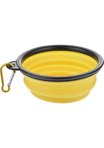 M Tarzı Köpek Kasesi Katlanabilir Ekolojik Silikon Evcil Hayvan Kedi Köpek Mama Su Taşıma Taşınabilir Beslenme Kapları Yavru Köpek Yavru Yiyecek Su Kabı (Yurt Dışından)