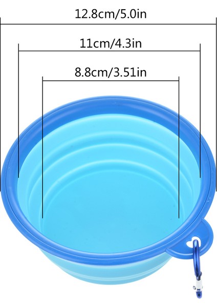 C3 Stili 1 Pc Katlanabilir Köpek Kapları Seyahat Köpek Taşınabilir Su Kabı Köpekler Için Kap Yürüyüş Yavru Yiyecek Konteyneri (Yurt Dışından) modelleri