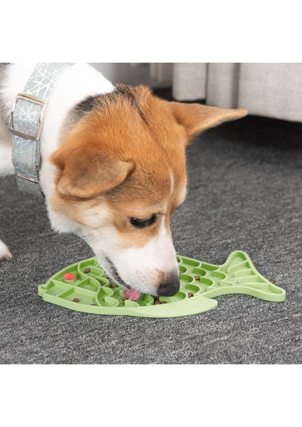 Yeşil B Stili Ev Evcil Hayvan Köpek Yavaş Yem Kasesi Pençe Şekilli Mama Tabak Silikon Köpek Yalama Matı Güvenli Toksik Olmayan Eğitim Tabak (Yurt Dışından) modelleri