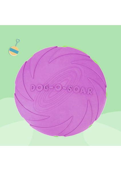 Mor Tarzı Çap 15CM Esnek Kauçuk Uçan Disk Köpek Oyuncakları 4 Renk Yüzen Katlanabilir Uçurtma Diski Etkileşimli Eğitim Pet Köpek Malzemeleri (Yurt Dışından)
