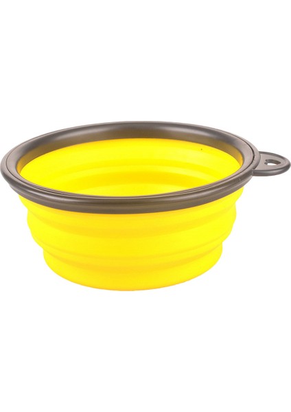 Sarı Stil Köpek Kasesi Katlanabilir Çevre Dostu Silikon Evcil Hayvan Kedi Köpek Mama Su Seyahat Taşınabilir Yem Kapları Yavru Köpek Maması Konteyneri (Yurt Dışından)