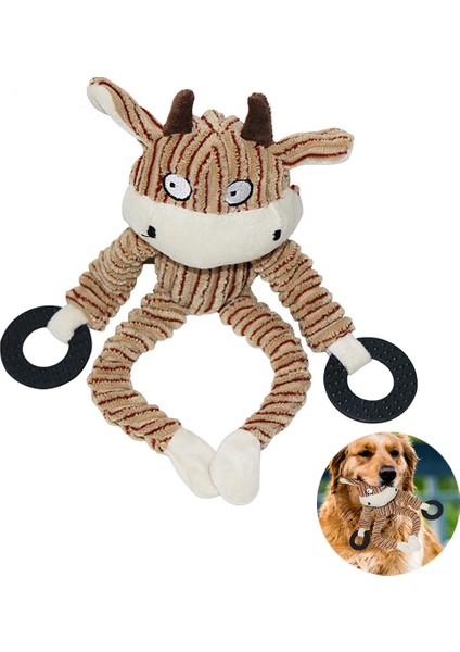 Maymun Stili S Beden Küçük ve Büyük Köpekler Için Dayanıklı Ördek Sesli Oyuncaklı Köpek Oyuncağı - Evcil Hayvan Malzemeleri (Yurt Dışından) fiyatları