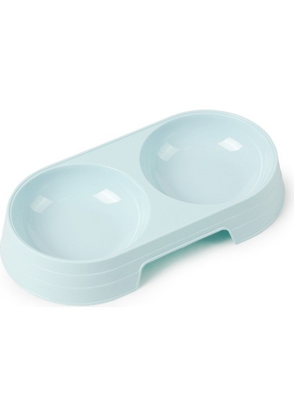 Basit 1 Stil Çift Kase Köpek Mama ve Su Kabı Paslanmaz Çelik Evcil Hayvan Içme Kabı Kedi Yavru Besleme Malzemeleri Küçük Köpek Aksesuarları (Yurt Dışından)