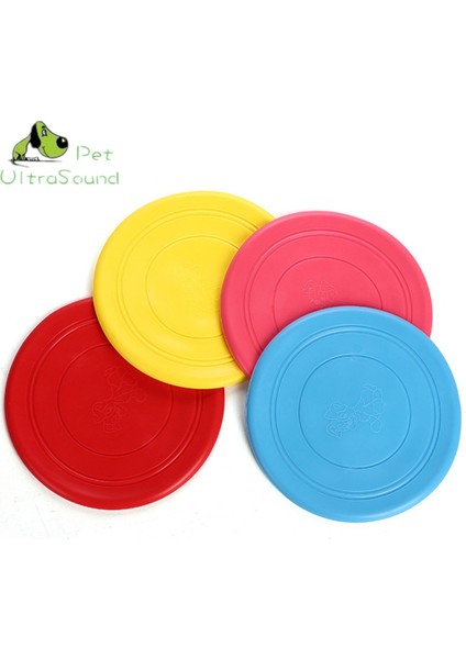 Sarı Stil Tek Boyut Ultrasonık Pet 4 Renk Ekolojik Doğal Ürün Kauçuk Malzemeli Köpek Oyuncağı Uçan Yumuşak Dayanıklı Eğitim Pet Köpek Oyuncağı (Yurt Dışından)