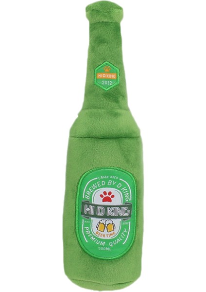 Yeşil Bira Tarzı Yaratıcı Bira Şişesi Kupa Pet Oyuncak Peluş Oyuncak Kukla Köpek Isırma Oyuncak Simülasyon Eğlenceli Oyuncak Için Pet Squeaky Oyuncak Köpek Isırma Oyuncak (Yurt Dışından)
