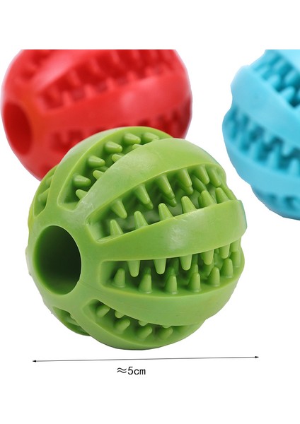 Sarı Stil Köpek Oyuncakları Lastik Top Diş Temizleme Elastikiyet Küçük Büyük Köpek Oyuncakları Lastik Pet Top Atıştırmalık Topu (Yurt Dışından)