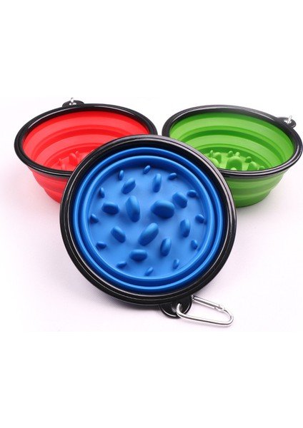 Siyah Stil L-1000ML Küçük ve Büyük Köpekler Için Seyahat Yavaş Yem Kabı Katlanabilir Tokalı Evcil Hayvan Deri Yavru Köpek Kedi Kapları Evcil Hayvan Ürünleri Gamelle Chien (Yurt Dışından) fırsatları