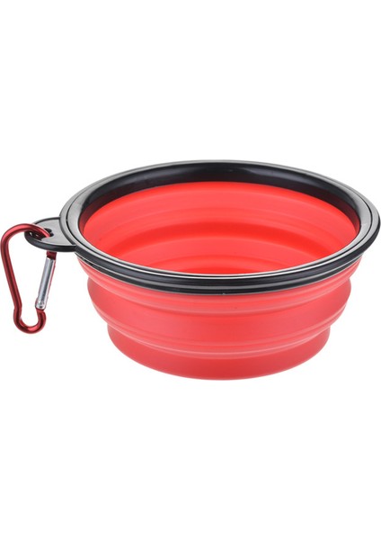 G4417 Stili Köpek Kasesi Katlanabilir Ekolojik Silikon Evcil Hayvan Kedi Köpek Mama Su Yemek Kasesi Seyahat Taşınabilir Mama Kapları Yavru Köpek Yiyecek Saklama Kutusu (Yurt Dışından)