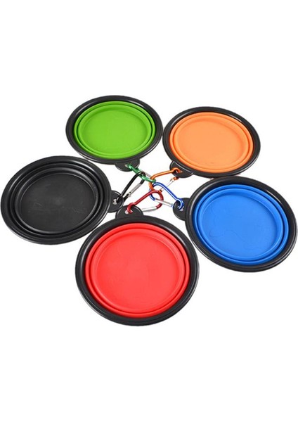 G4417 Stili Köpek Kasesi Katlanabilir Ekolojik Silikon Evcil Hayvan Kedi Köpek Mama Su Yemek Kasesi Seyahat Taşınabilir Mama Kapları Yavru Köpek Yiyecek Saklama Kutusu (Yurt Dışından) indirimleri