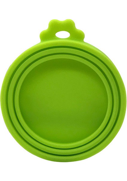 Yeşil Stil Taşınabilir Silikon Köpek Kedi Konserve Kapağı Pet Yiyecek Kapağı Saklama Taze Tutma Kapakları Gıdaları Mühür Kapakları Tekrar Kullanılabilir Yiyecek Saklama Kapakları (Yurt Dışından)