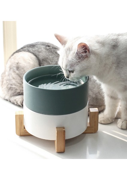 Stand Tarzı 850ML Kedi Köpek Seramik Köpek Mama Kabı Evcil Hayvan Malzemeleri Kedi Yavru Yiyecek Su Kapları Depolama Su Kabı Aksesuarlar Hayvan Malzemeleri #P003 (Yurt Dışından) modelleri