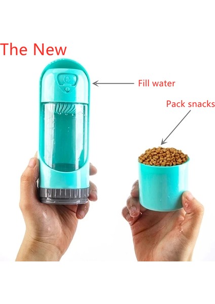 2 Adet Filtre P Stili Taşınabilir Pet Köpek Su Şişesi 300ML Içme Kabı Küçük Orta Büyük Köpekler Için Su Dağıtıcısı Kedi Köpekler Dış Mekan Şişeleri (Yurt Dışından) fırsatları
